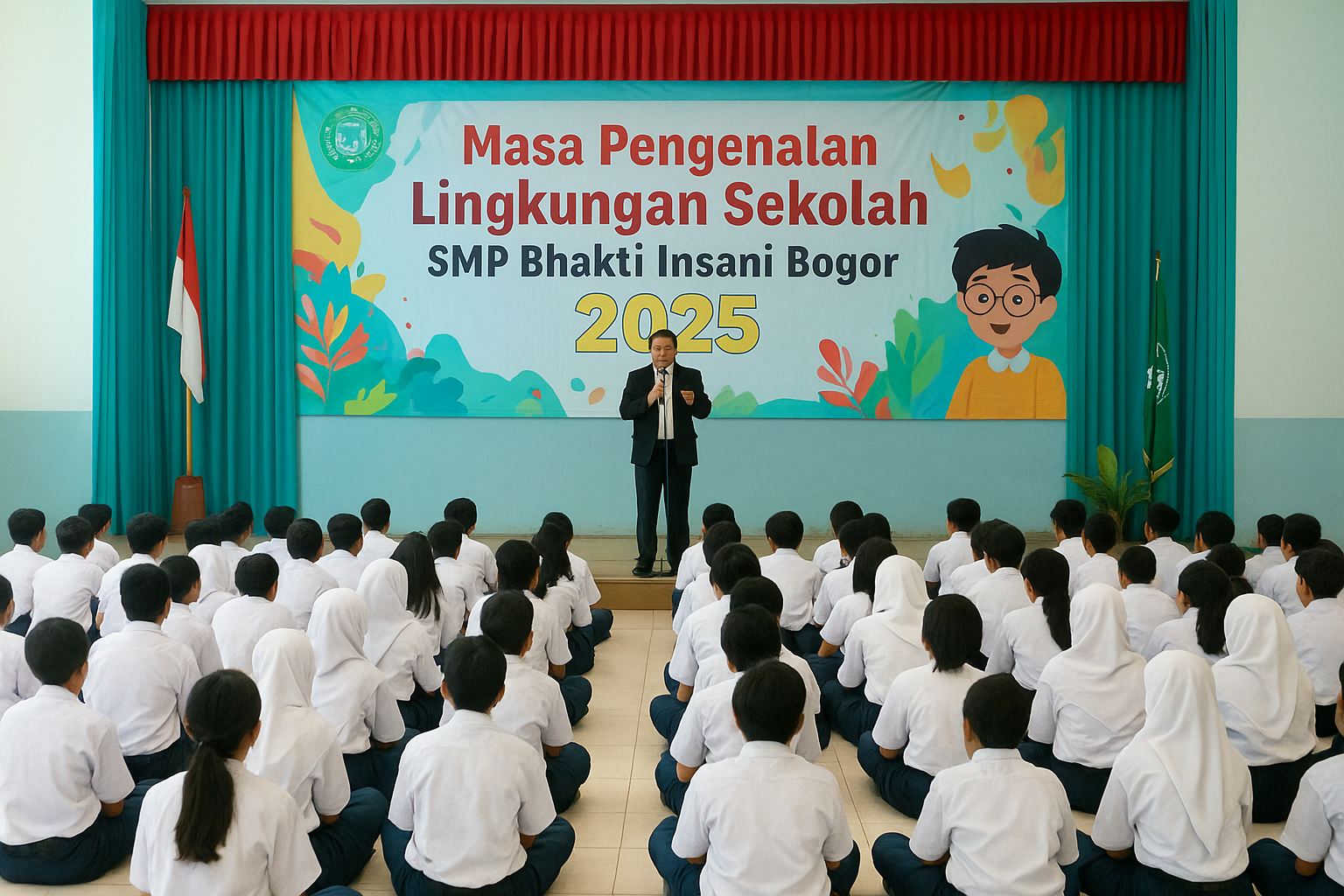 SMP Bhakti Insani Bogor Gelar MPLS 2025 dengan Semangat Kebersamaan